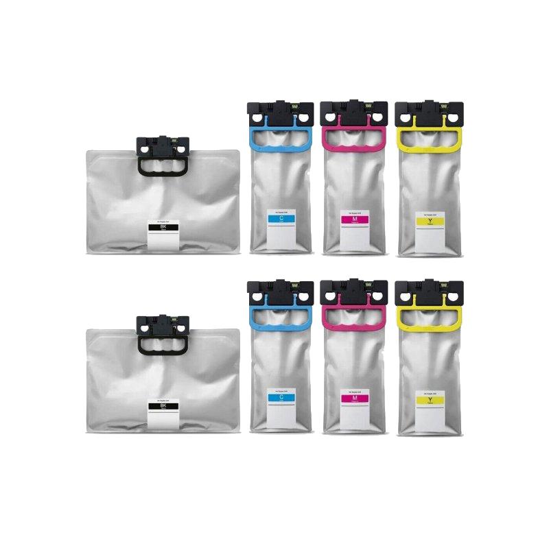 Rabat Sæt  Epson T01d1 Til T01d4    Farver     Bk- - -   Kompatibel  Epson T01d1 Til T01d4  220 000 Sider