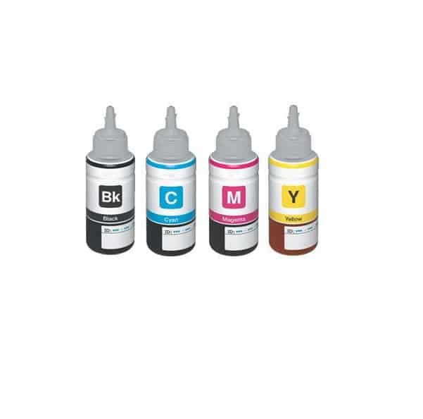 Rabat Sæt  Epson T6641 T6644   Farver Bk- - -  Uoriginal -t6641 400 Ml