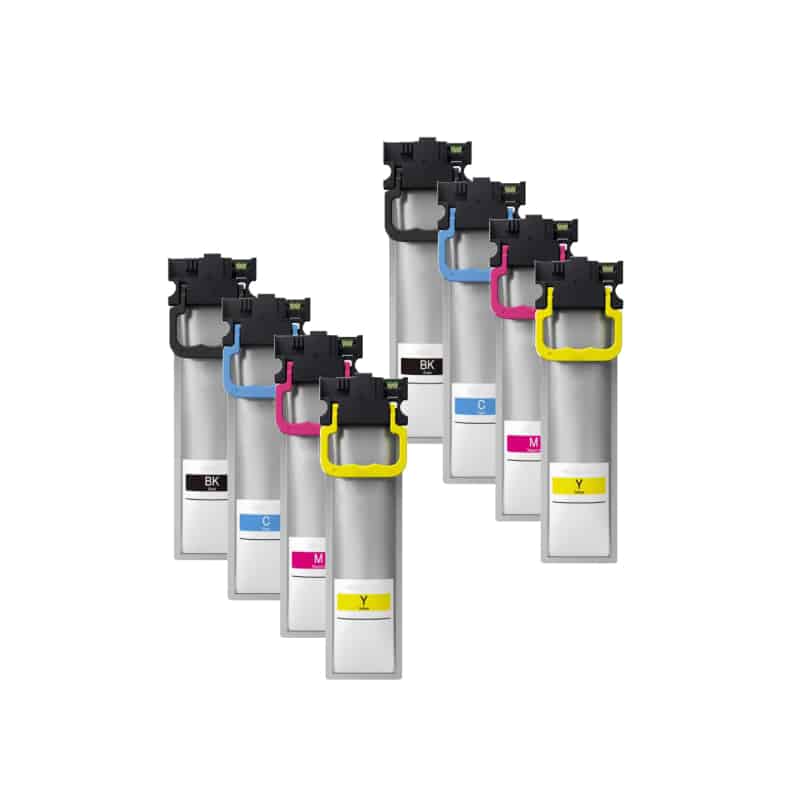 Rabat Sæt  Epson T9451 Til T9454    Farver     Bk- - -   Kompatibel  Epson T9451 Til T9454  620 Ml
