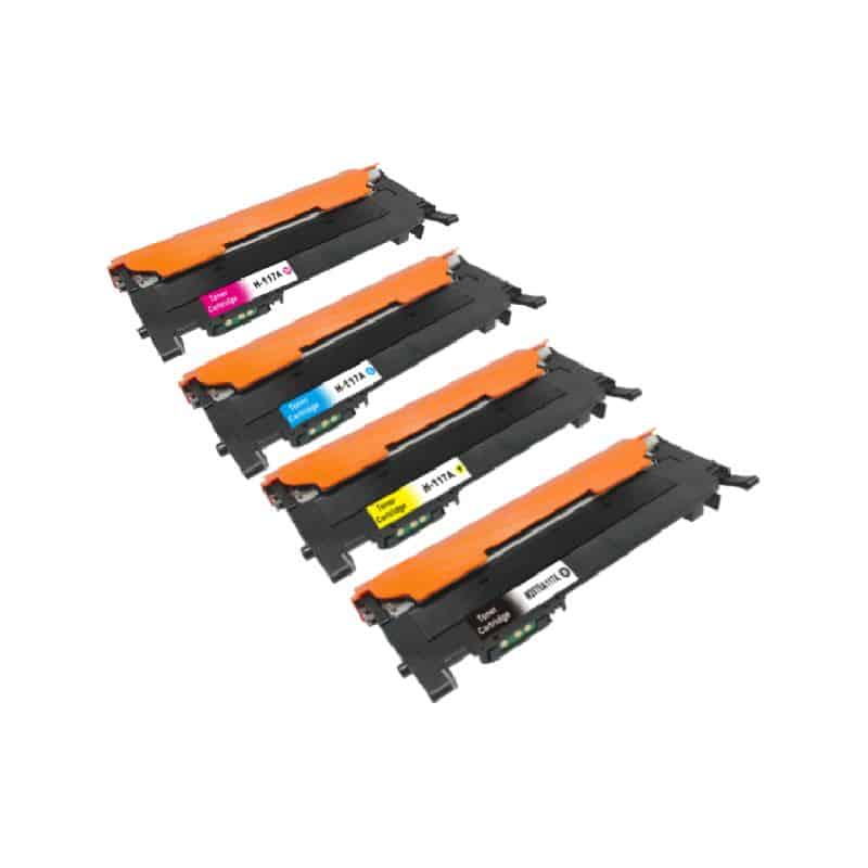 Rabat Sæt  Hp 117a   Farver Bk- - -  Kompatibel 117a   100 Sider