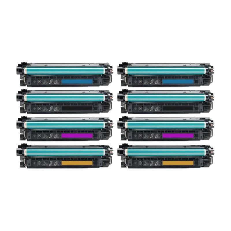 Rabat Sæt  Hp 212x   Stk Bk- - -  Toner 86 000 Sider Kompatibel   Farver