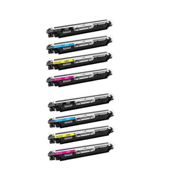 Rabat Sæt  Hp 126a       Farver Bk- - -  Kompatibel 126a   400 Sider