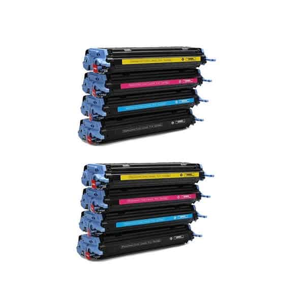 Rabat Sæt  Hp 124a       Farver Bk- - -  Kompatibel 124a 17 000 Sider