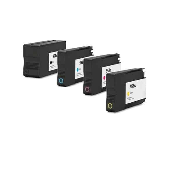 Rabat Sæt  Hp 953    Farver Bk- - -  Kompatibel 953  128 Ml