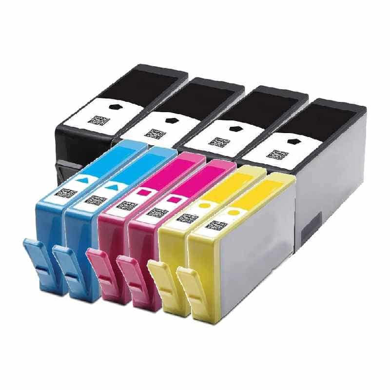 Rabat Sæt  Hp 655      Bk      - -  Kompatibel 655  190 Ml 10 Stk