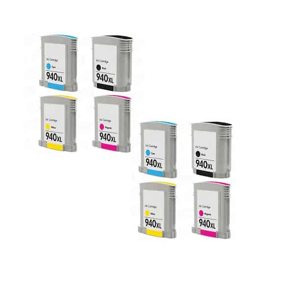 Rabat Sæt  Hp 940        Farver Bk- - -  Kompatibel 940  286 Ml