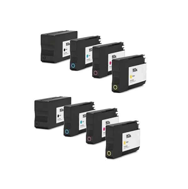 Rabat Sæt  Hp 953        Farver Bk- - -  Kompatibel 953  256 Ml