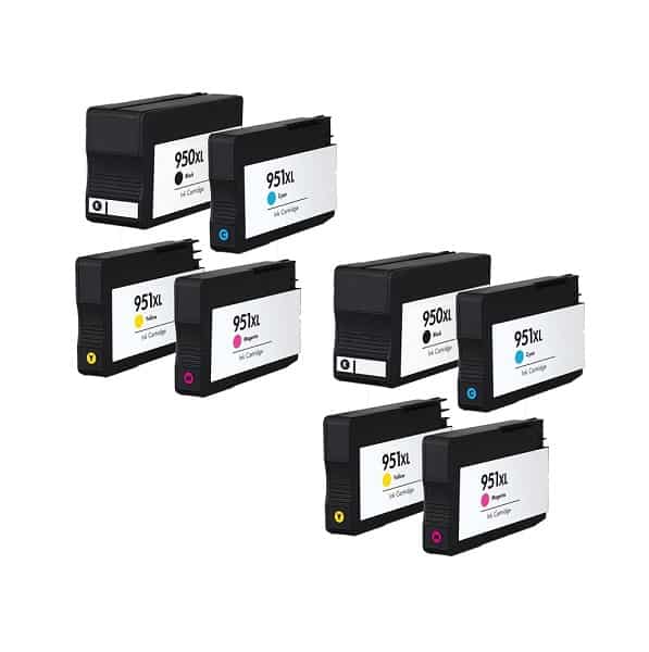 Rabat Sæt  Hp 950    951        Farver Bk- - -  Kompatibel 950  322 Ml