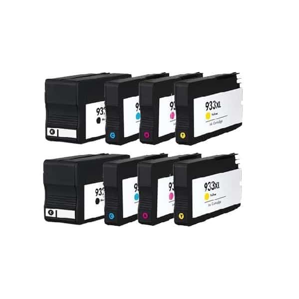 Rabat Sæt  Hp 932    933        Farver Bk- - -  Kompatibel 932  154 Ml