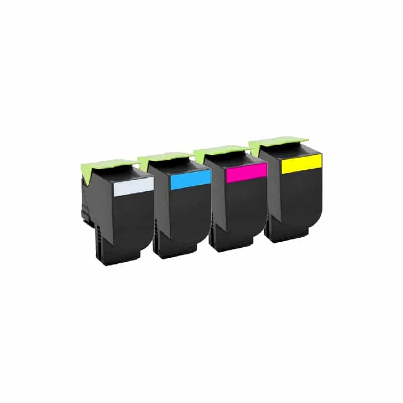 Rabat Sæt  Lexmark Cs317 417 517 Og Cx317 417 517   Stk  Bk- - -  Kompatibel   900 Sider