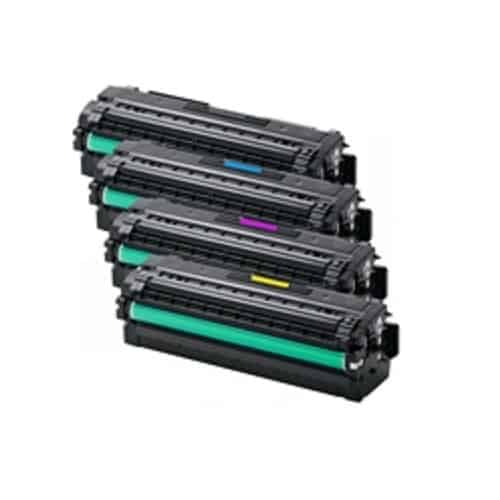 Rabat Sæt  Samsung Clt-505l   Farver Bk- - -  Kompatibel Clt-505l 16 500 Sider