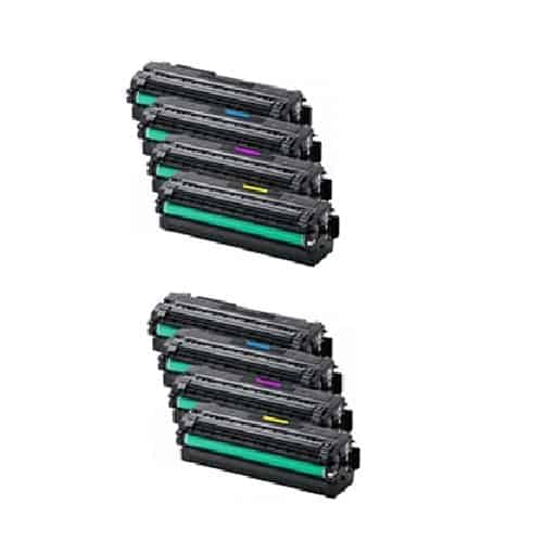 Rabat Sæt  Samsung Clt-505l       Farver Bk- - -  Kompatibel Clt-505l 33 000 Sider