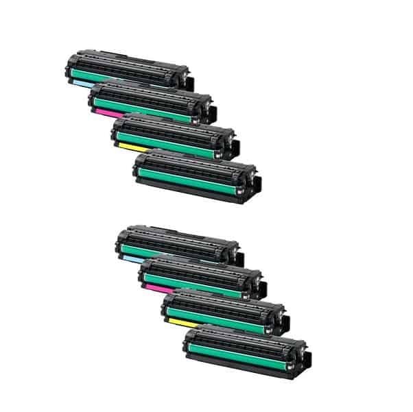 Rabat Sæt  Samsung Clt-c506l       Farver Bk- - -  Kompatibel Clt-c506l 33 000 Sider