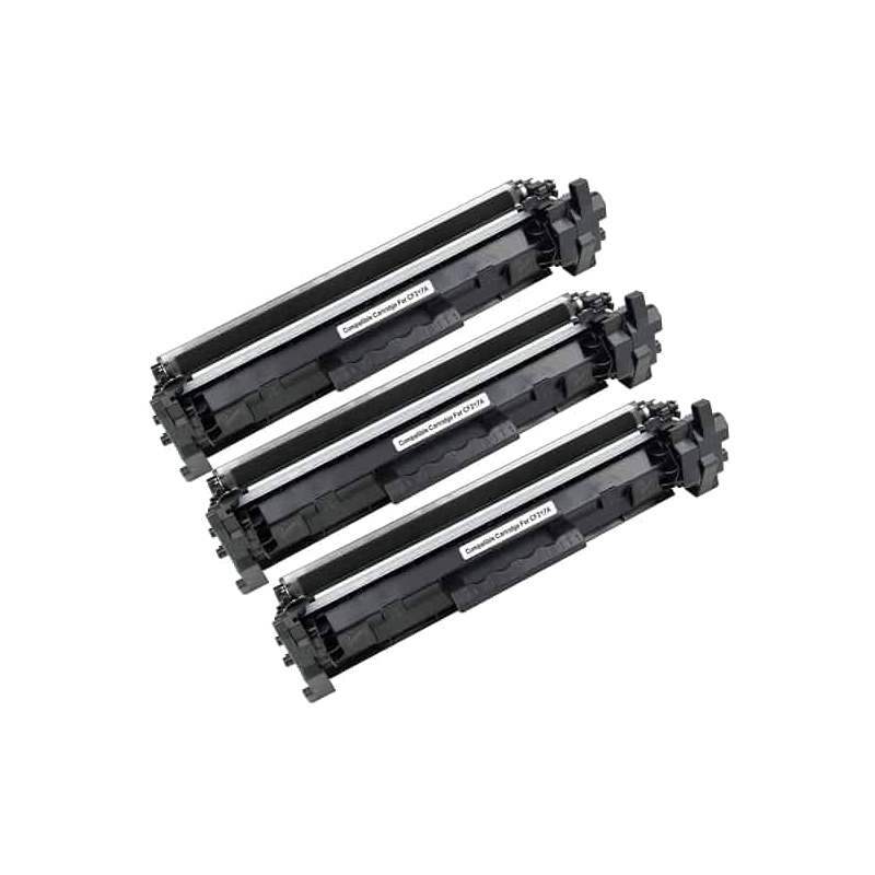 Rabat Sæt    Stk Hp 17a Sort Toner   800 Sider   Alt  Kompatibel Cf217a