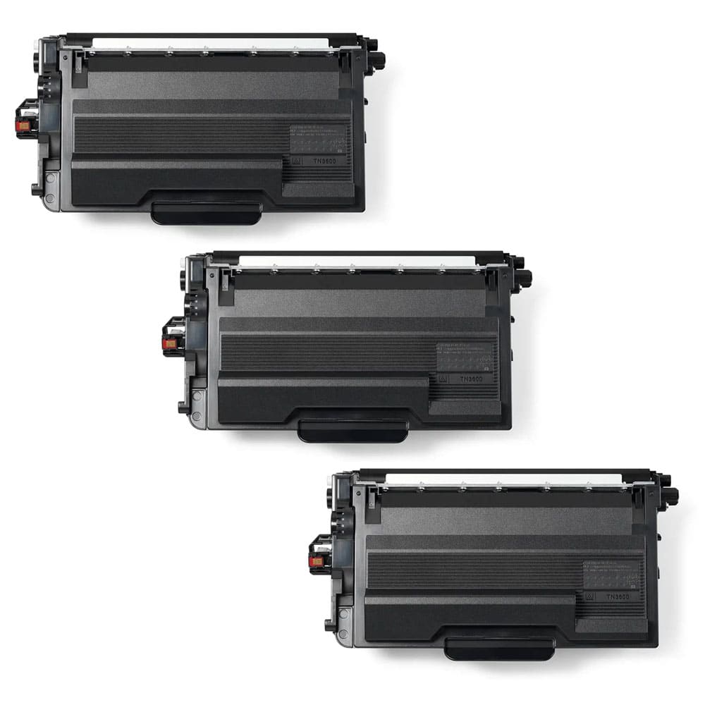 Rabat Sæt    Stk   Tn3600 Sort Toner   000 Sider   Alt Kompatibel Brother Tn-3600
