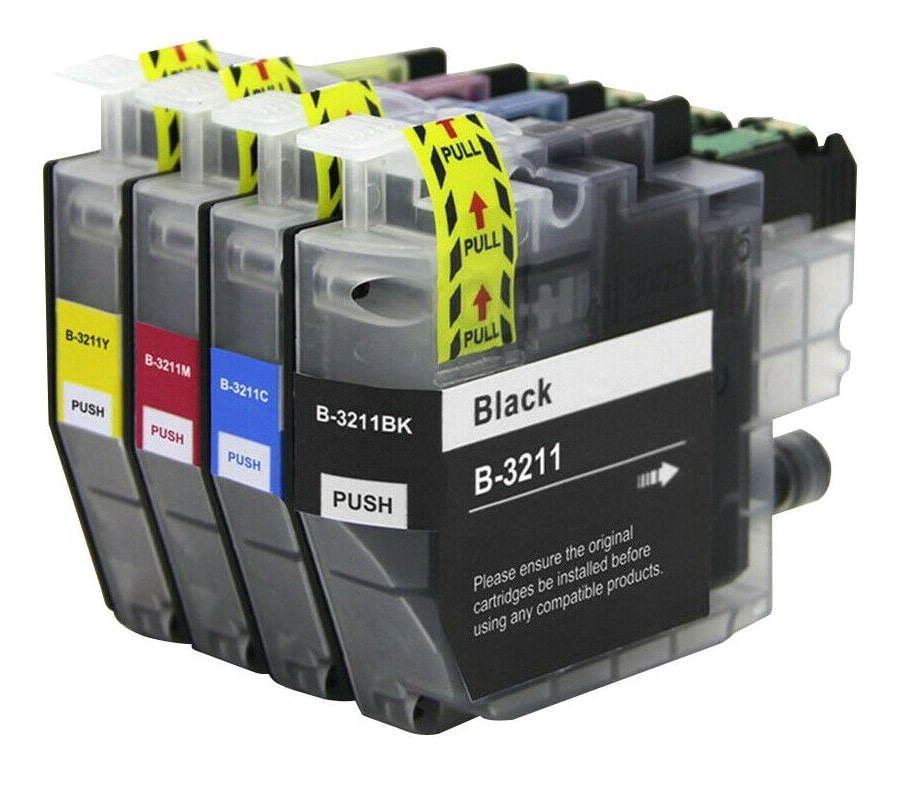 Rabatsæt   Lc3211     Bk- - -  Blækpatron Kompatibel Brother Lc3211   Stk