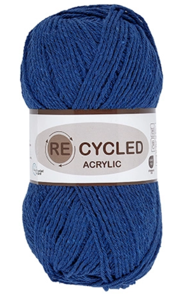 Recycled Acrylic  Blå  100    Nr  39
