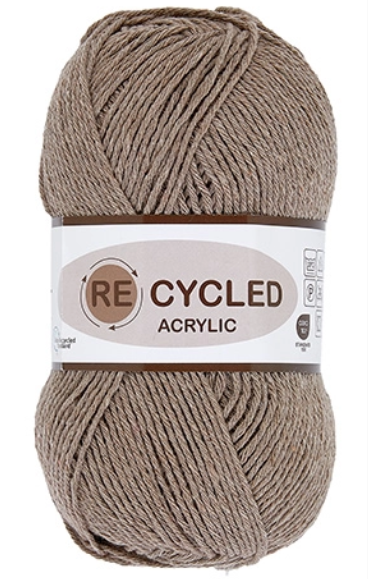 Recycled Acrylic  Gråbrun  100    Nr  792