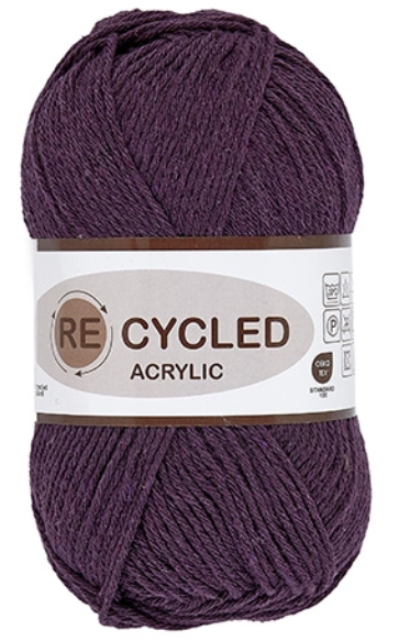 Recycled Acrylic  Lilla  100    Nr  712