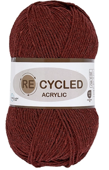 Recycled Acrylic  Vinrød  100    Nr  42