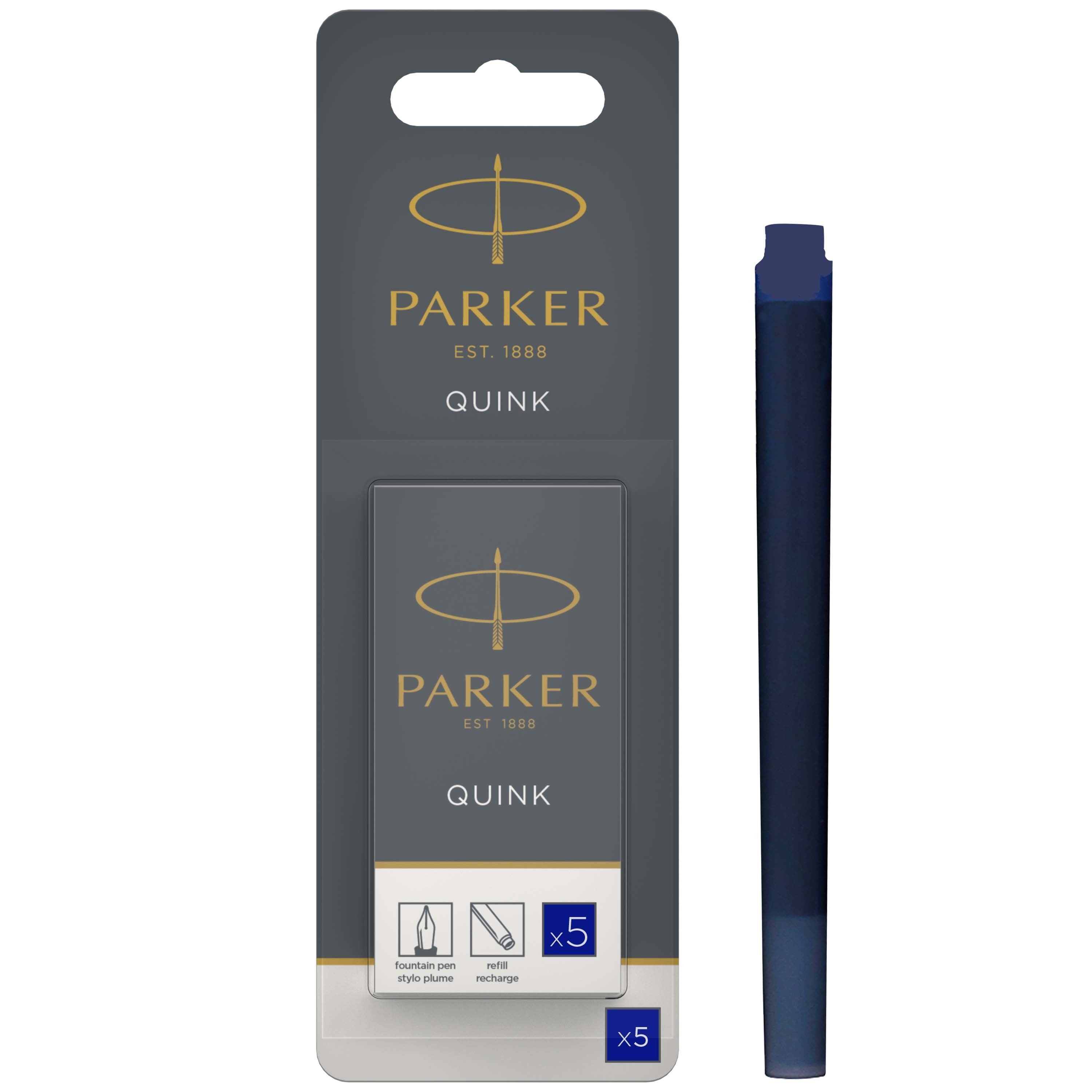 Refill Long Fountain Cartridges Blue Ink