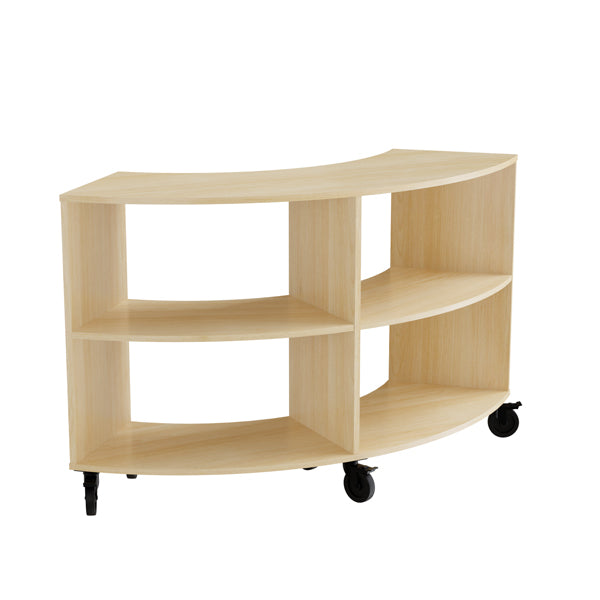 Reol Stig   Birk Laminat  -rum Buet 90  Med Hjul