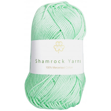 Shamrock Yarns 100  Mercerised Cotton 140 Mintgrøn