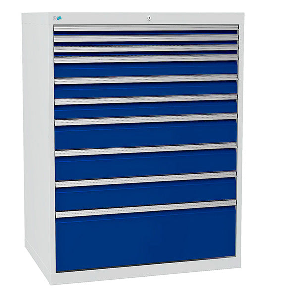 Skuffesektion 700 10 1319x1005x736mm 10 Skuffer