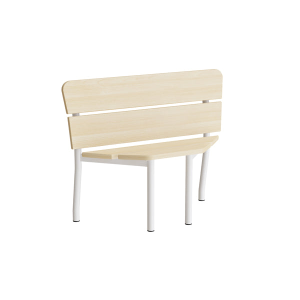 Sofa Pausa 551  Hjørne  Birkelaminat  Hvidt Stel