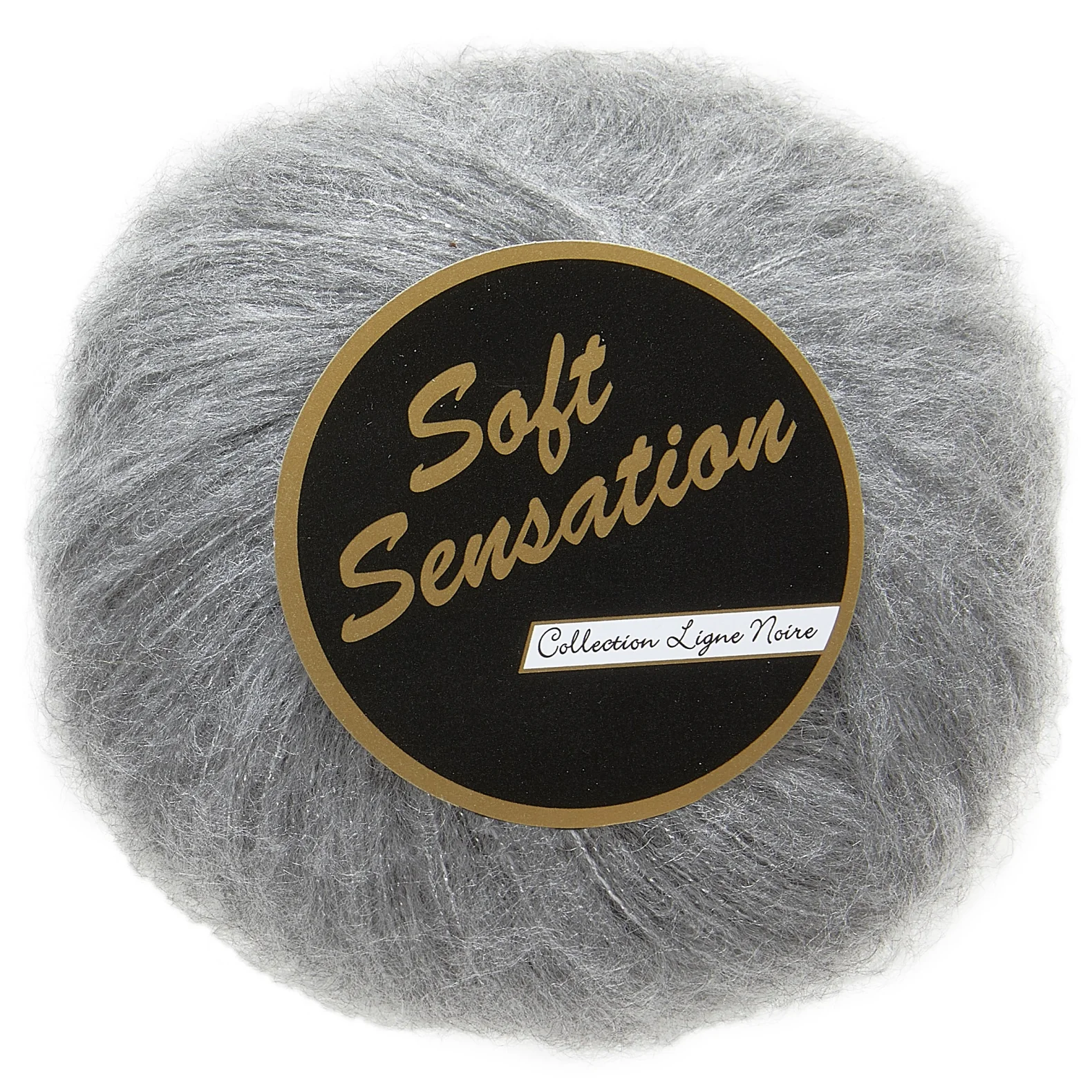 Soft Sensation Med Lurex  25    Grå  Nr  605