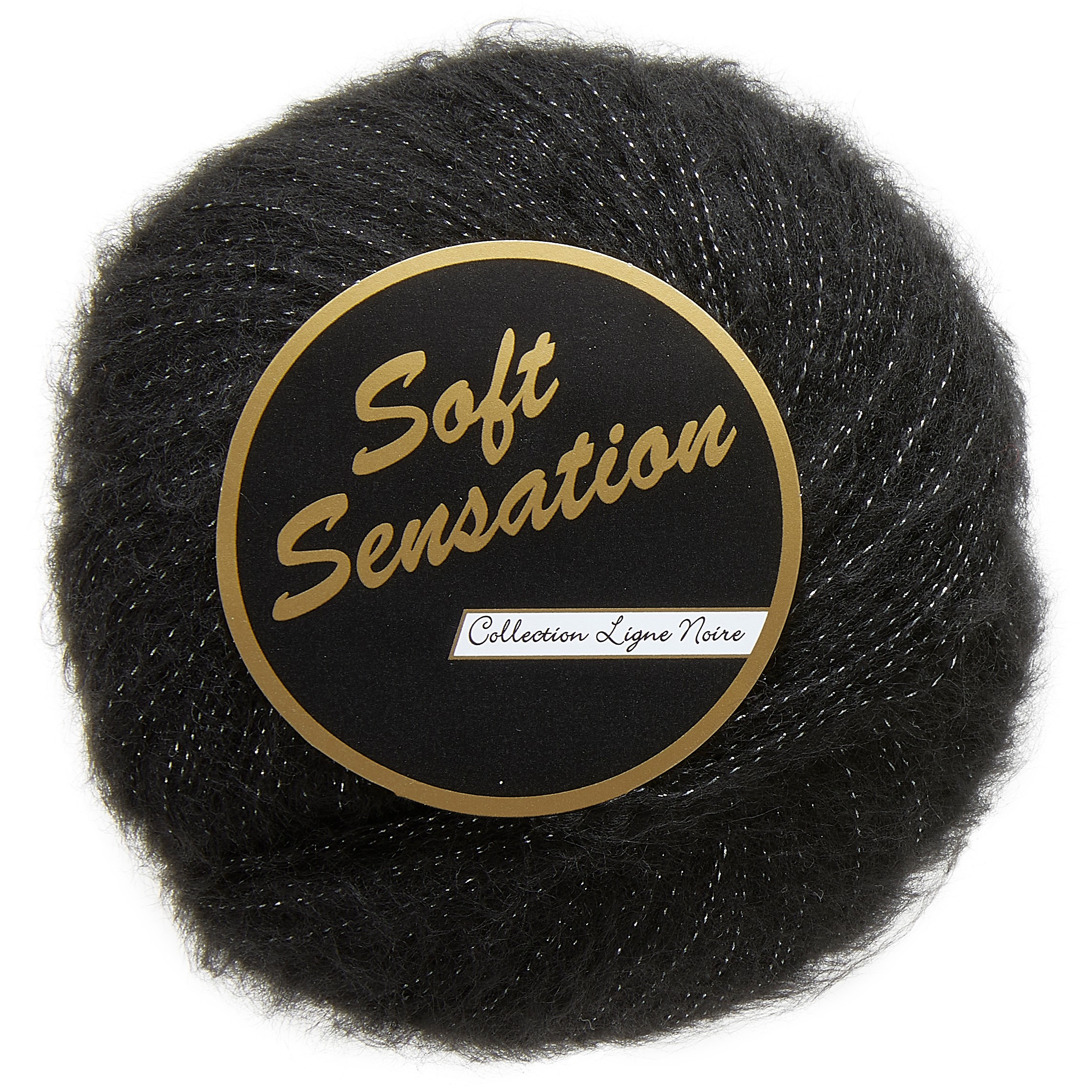 Soft Sensation Med Lurex  25    Sort  Nr  606