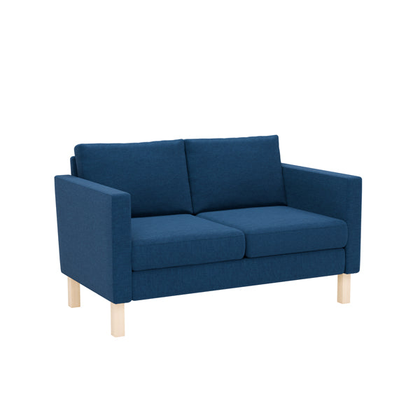 Stockholm  -pers Sofa Med Lige Armlæn Og Ben   Birketræ