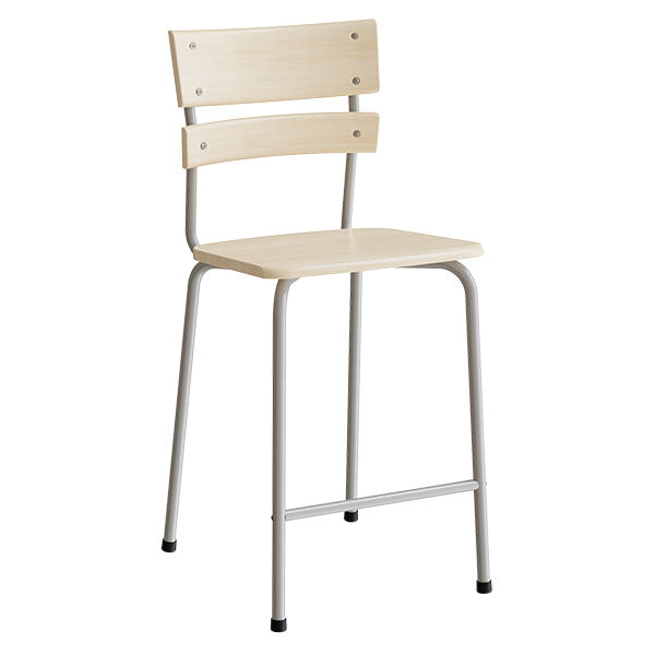 Stol Classic 156  Massiv Birk  Alu Stel