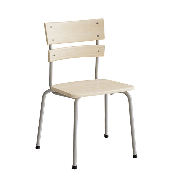 Stol Classic 151  Massiv Birk  Alu Stel