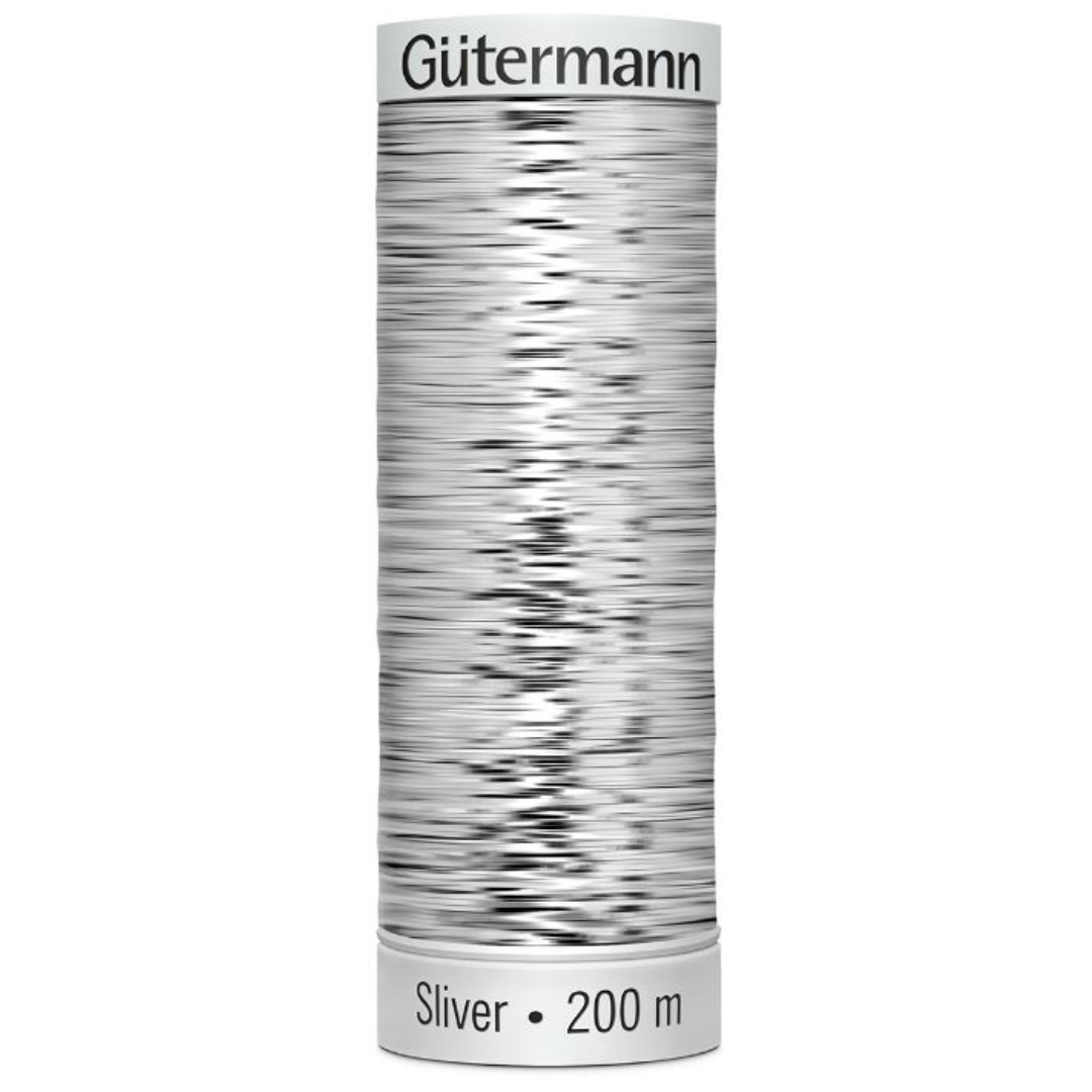 Sulky Sliver Glimmertråd  Sølv  200