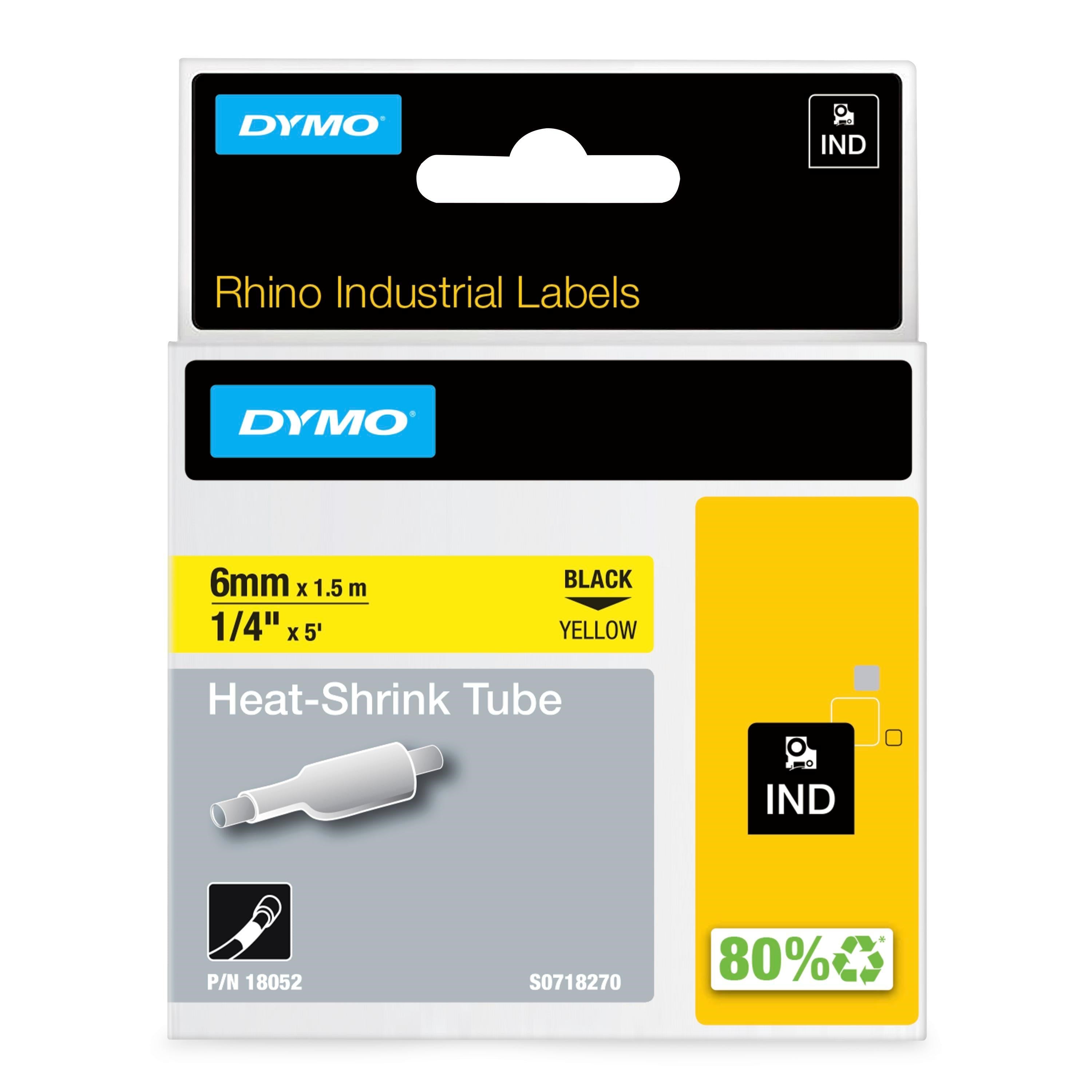 Tape Rhino 6mmx1 5m Shrink Tube Bl Yel