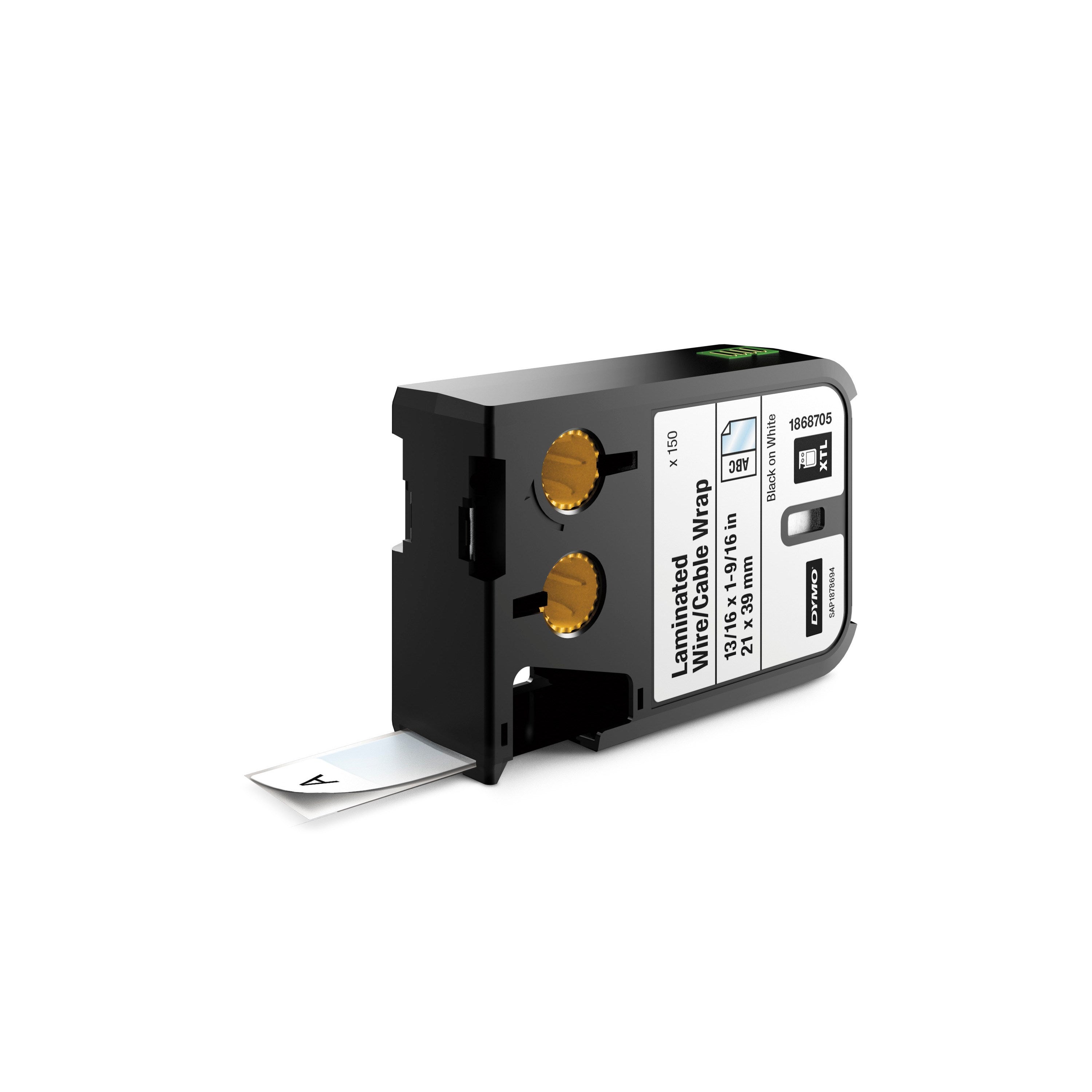 Tape Xtl 21mmx39mm Lam Wire Cable Bl Whi