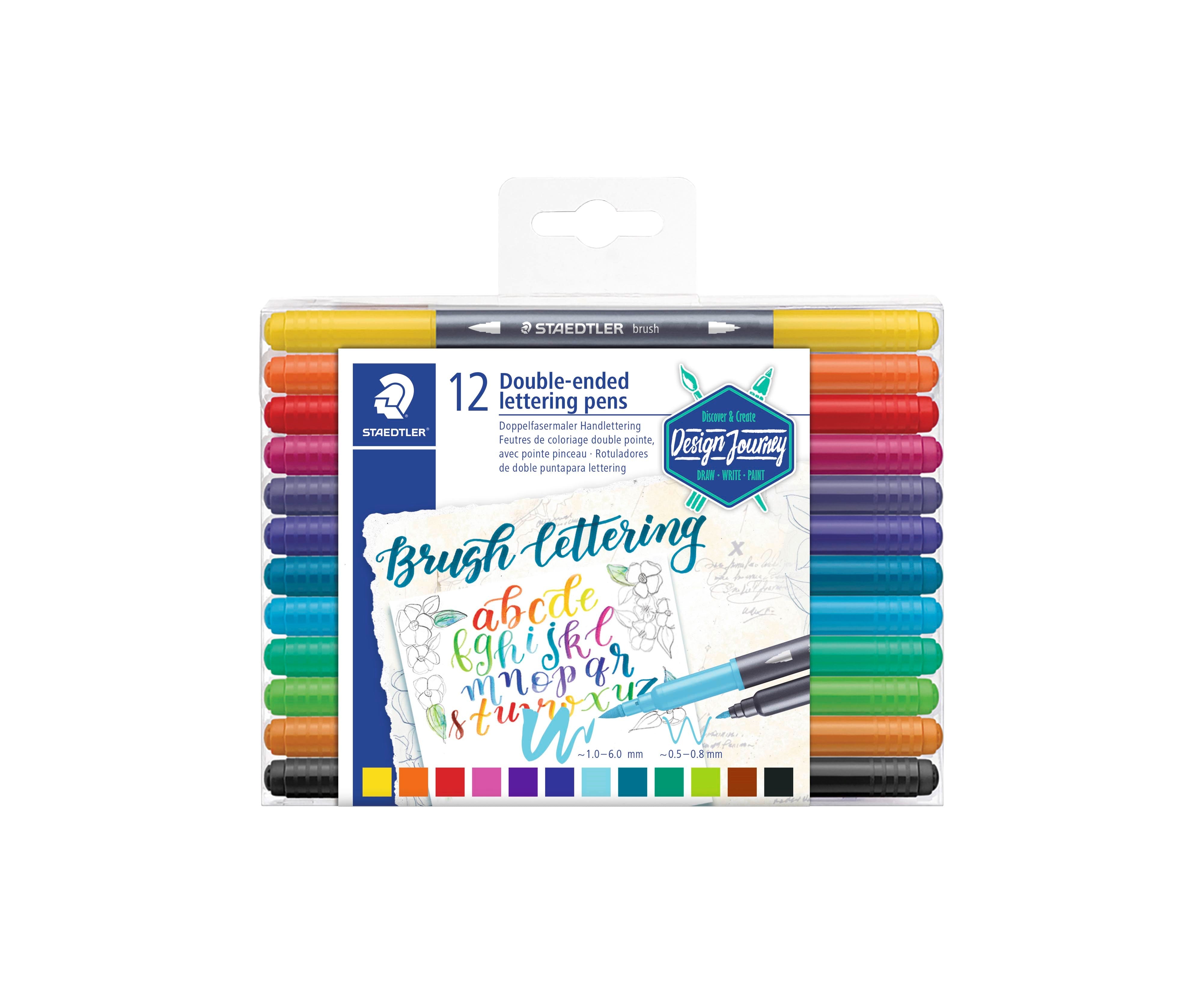 Tusser Brush Lettering Dobbelt  12