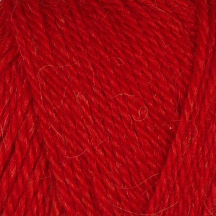 Viking Garn Alpaca Liten Storm 750 Rød