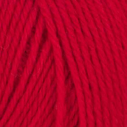 Viking Garn Baby Ull 350 Rød