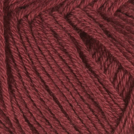Viking Garn Bambino 484 Mørk Gammelrosa