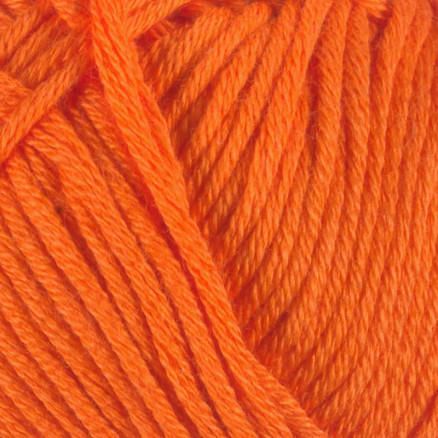 Viking Garn Bamboo 652 Stærk Orange