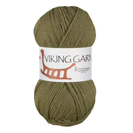 Viking Garn Raggen 731 Grøn