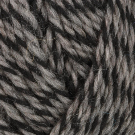 Viking Garn Sportsragg 540 Grå  Sort