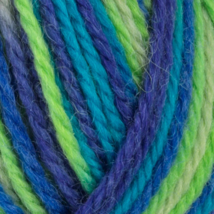 Viking Garn Sportsragg 552 Multi Blå  Grøn