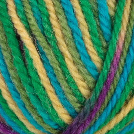 Viking Garn Sportsragg 592 Multi Grøn Lilla