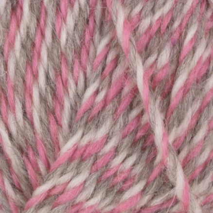 Viking Garn Sportsragg 584 Rosa  Grå
