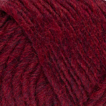 Viking Garn Wool Mørk Rød 555