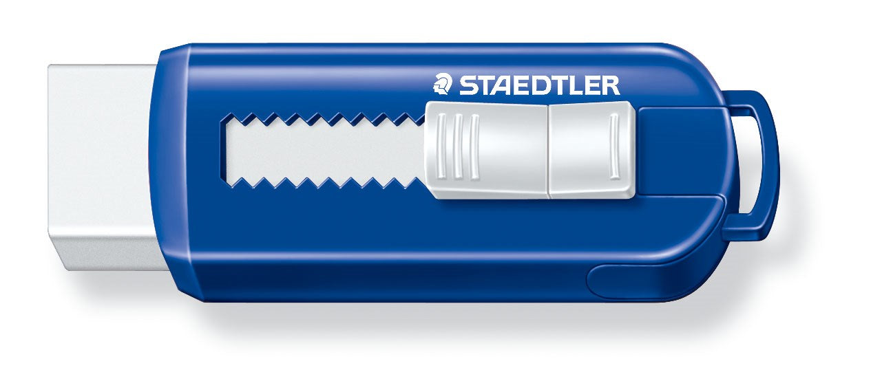 Viskelæder Pvc Frit   Skub Funktion Blå Hvid