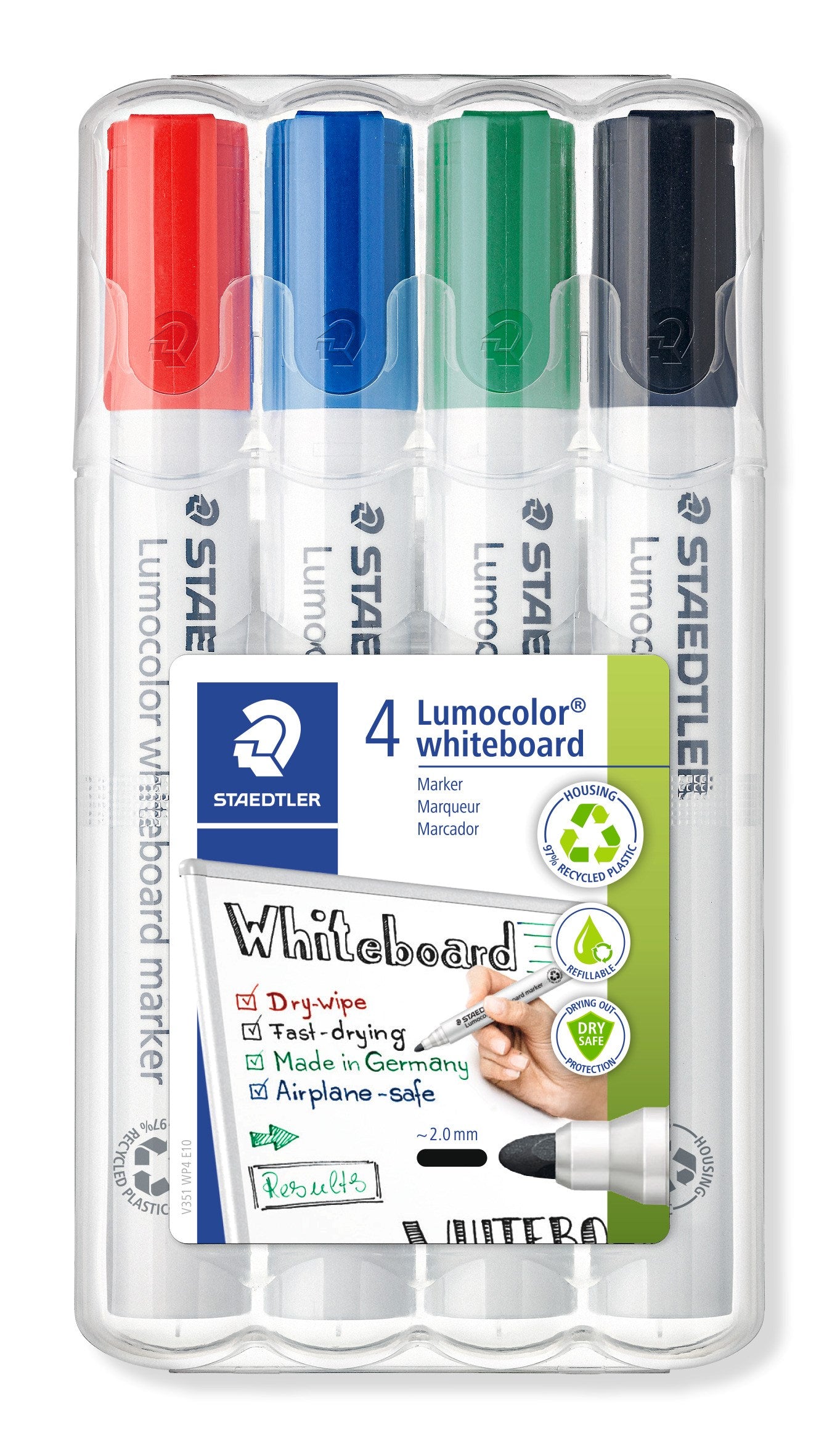 Wb Marker Lumocolor Rund 2mm Ass